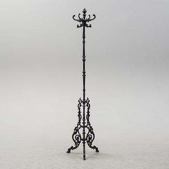 a 20th century iron coat hanger.