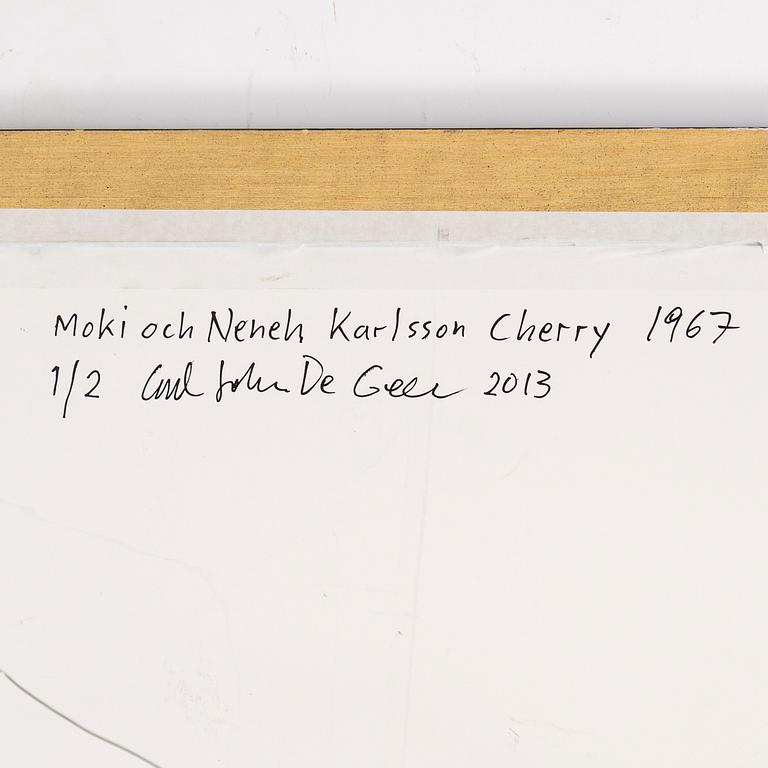 CARL JOHAN DE GEER, photograph signed and numbered 1/2 and dated 2013 on the back of the frame.
