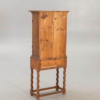 An oak cabinet dated 1786.