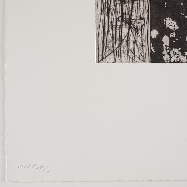 Günter Förg, "Four etchings".