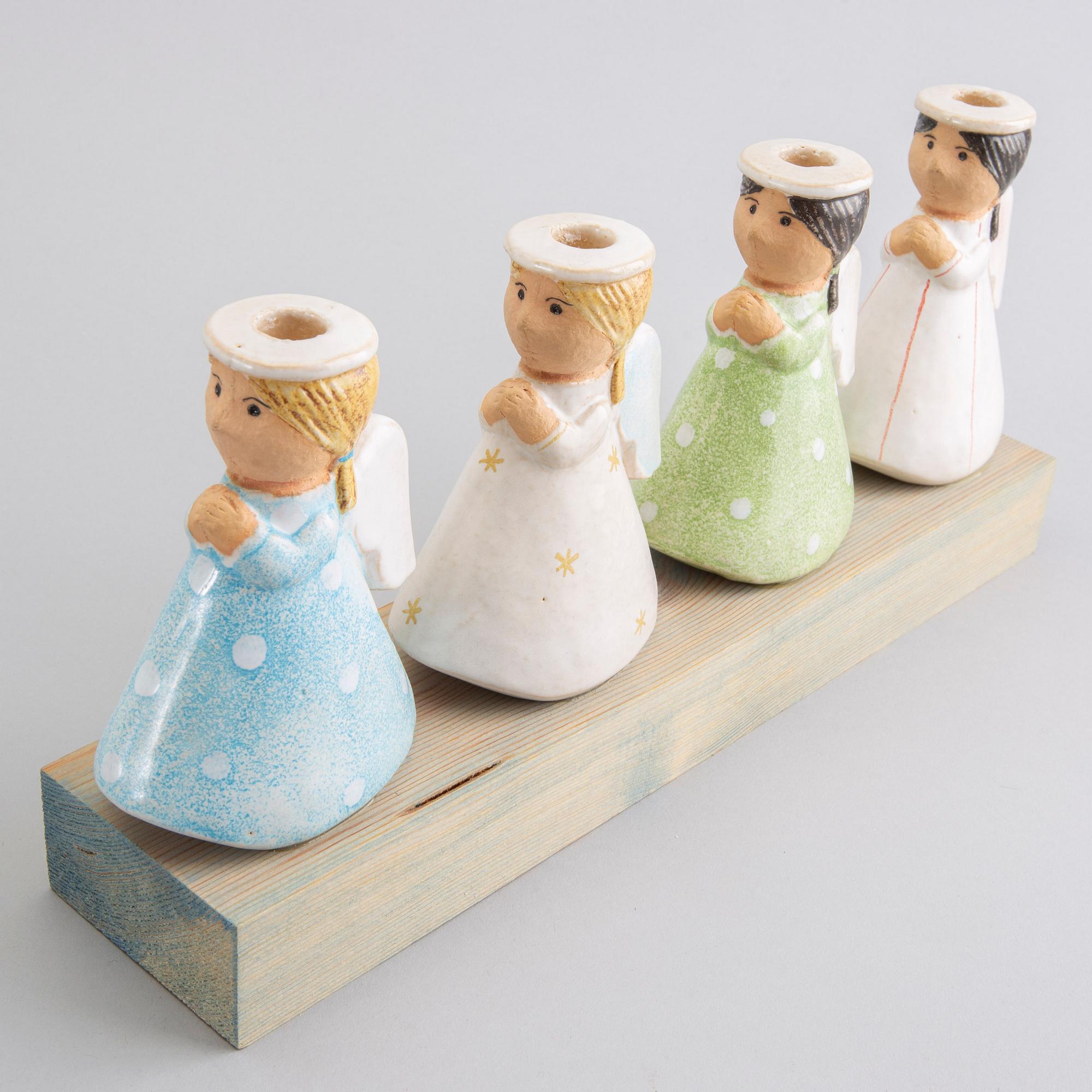 LISA LARSON, adventsljusstake K-studion Gustavsberg, 1900-talets