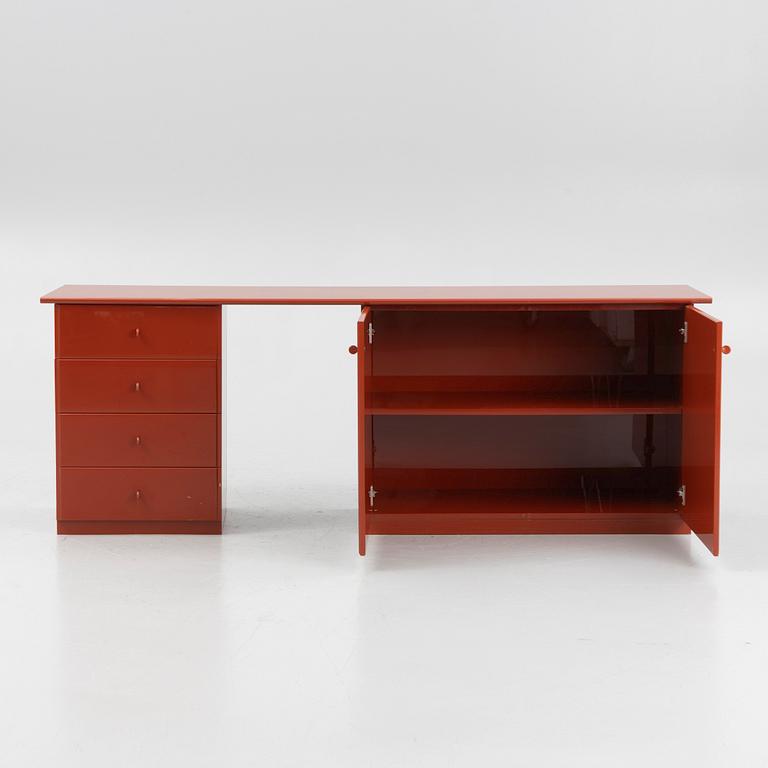 Skrivbord/sideboard, Nordiska Galleriet, 1980/90-tal.