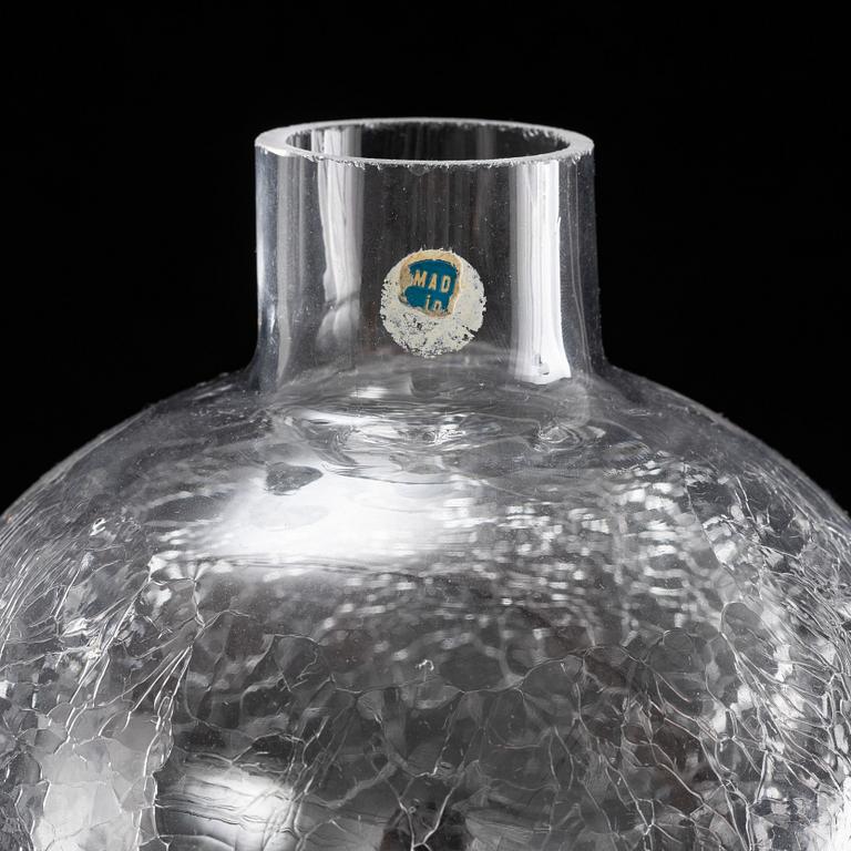 Hans-Agne Jakobsson, a 'Patricia T-372-12' brass and glass ceiling light, Markaryd.