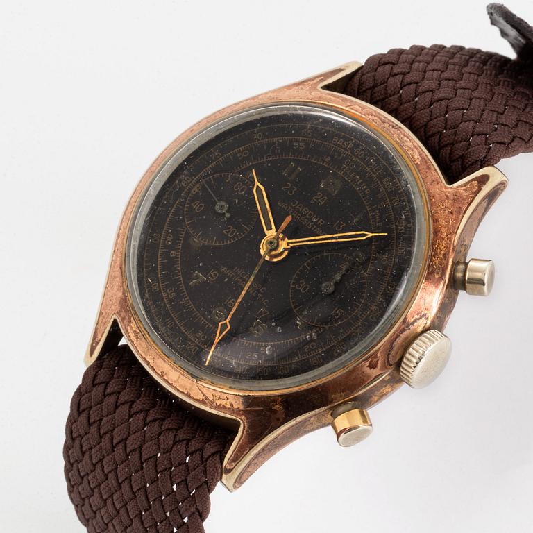 Jardur, armbandsur, kronograf, 37.5 mm.