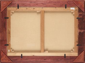 Oskar Bergman, "Småstadsgata i töväder (I)".