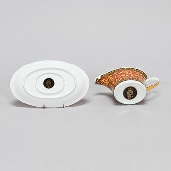 Versace, ruoka-astiasto, 27 osaa, posliini, "Medusa", Rosenthal, Studie-linie, Saksa.