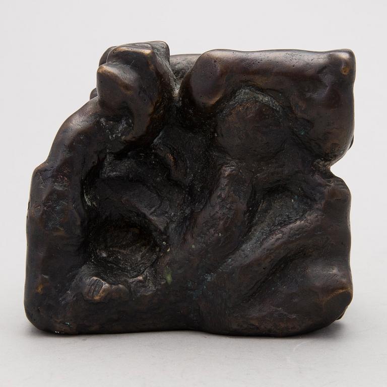 A 20th century bronze sculpture, signed CK.