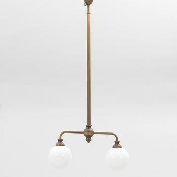 Ceiling lamp, Art Deco style, second half of the 20th century.