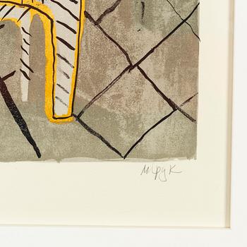 Madeleine Pyk, lithograph in colours, 1994, signed 4037/5000.