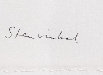 STENVINKEL, JAN, litografi, sign, numr 29/52.