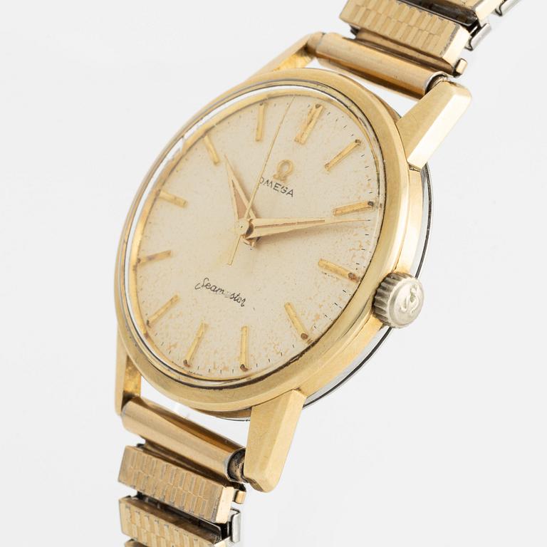 Omega, Seamaster, armbandsur, 35 mm.