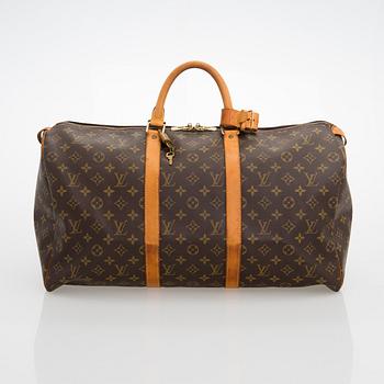 Louis Vuitton, A Monogram 'Keepall 50' weekendbag.