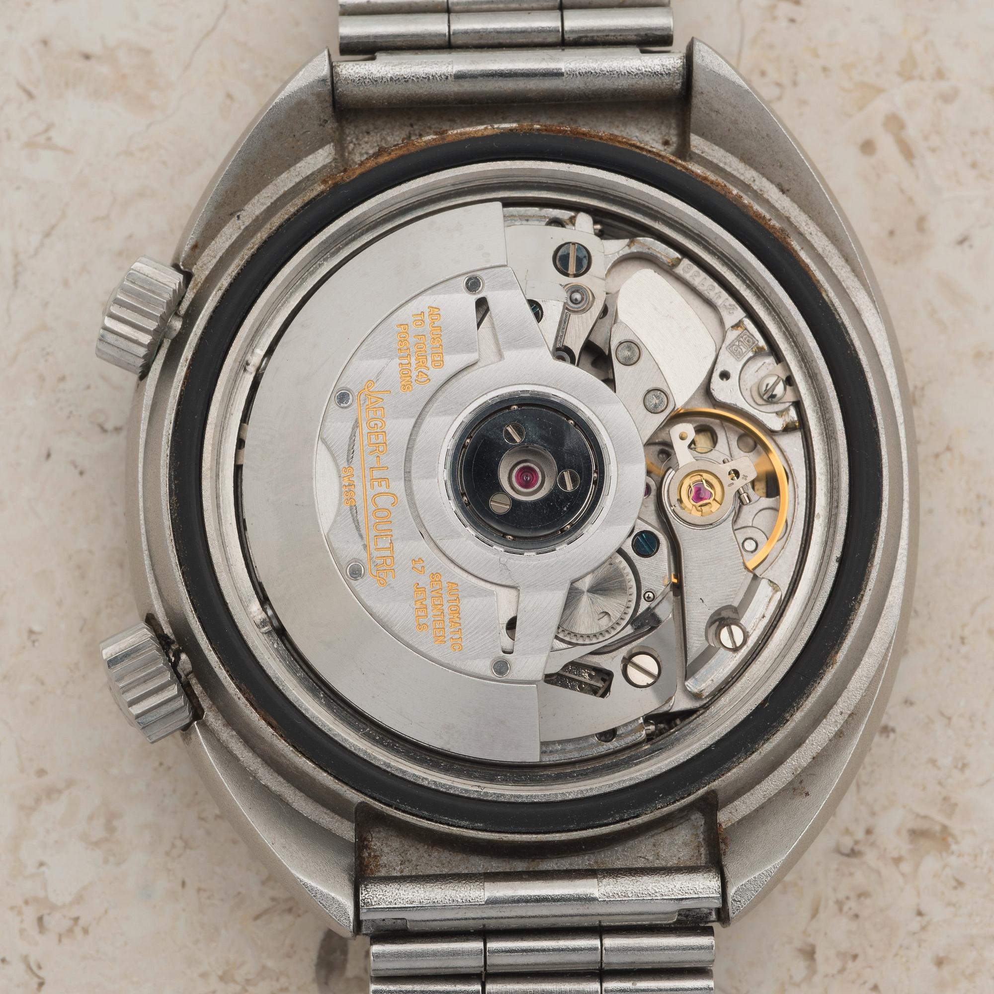 JAEGER-LECOULTRE, Memovox GT, Polaris II, "Grey edition", wristwatch, 42 x 49,5 mm.