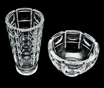 VAS OCH SKÅL, glas, "Tusen fönster", Simon Gate , Orrefors.