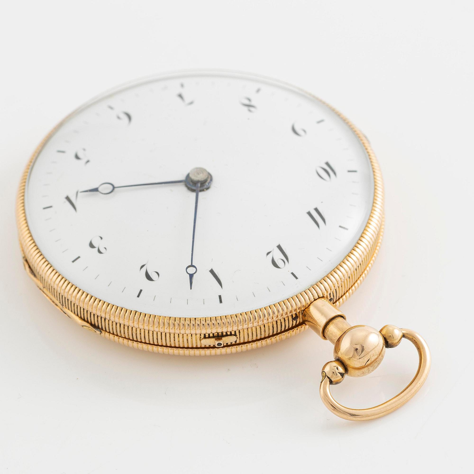 Pocket watch, repeater, ca 1820.
