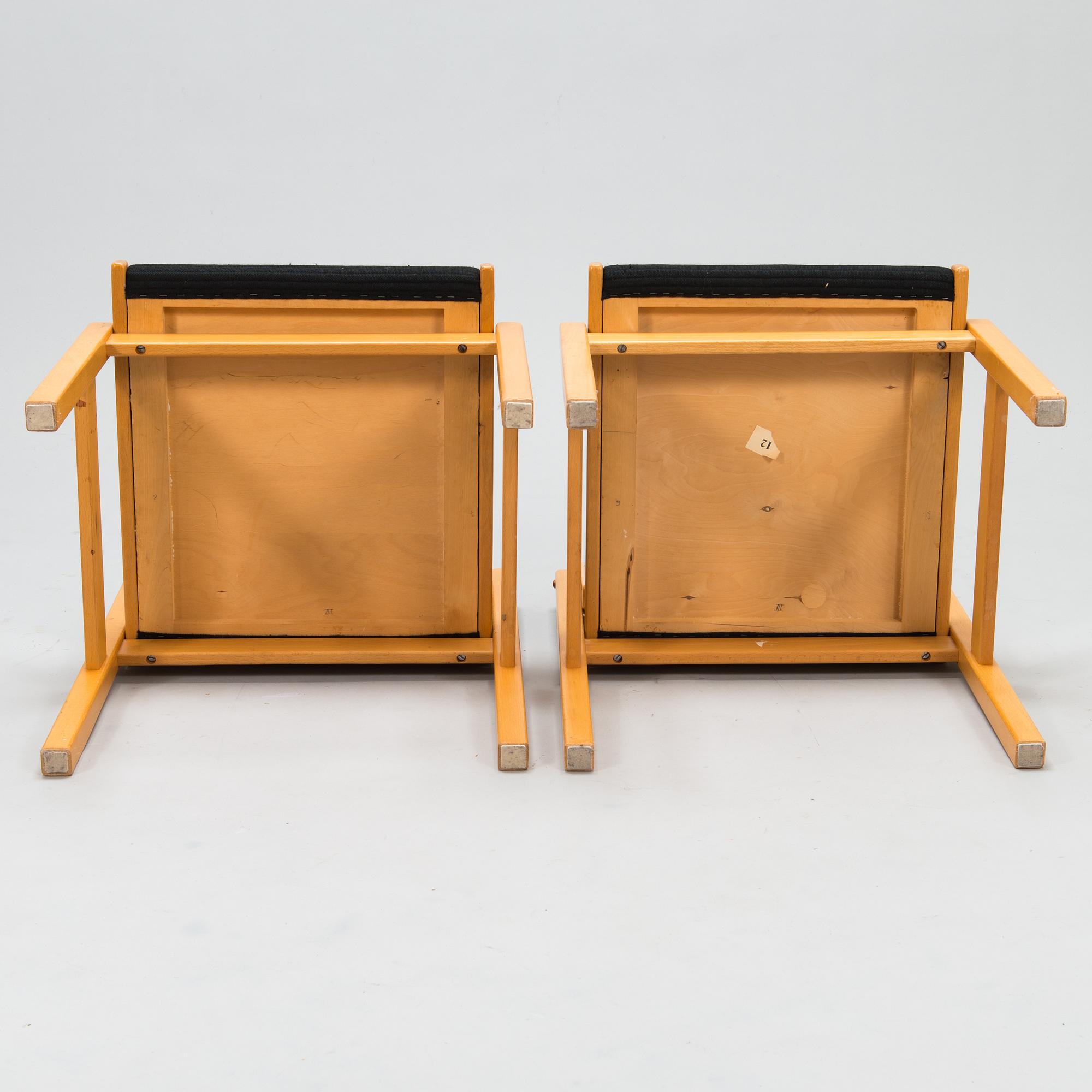 A set of 10 chairs from 1970/80's.