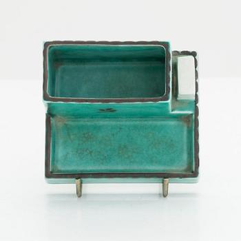 Wilhelm Kåge, tändsticksställ, "Argenta" Gustavsberg.