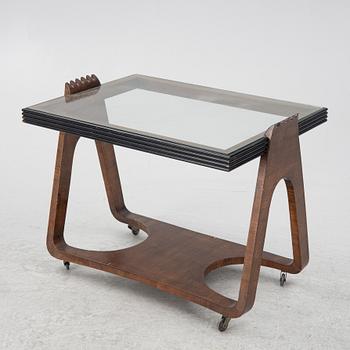 Italian designer, a serving trolley, mid-20th century.