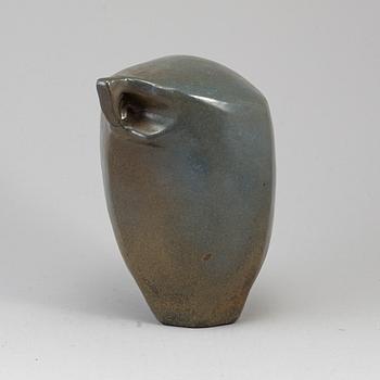 ÅKE HOLM, stoneware sculpture, signed.