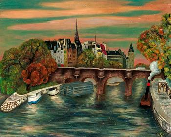 32. Sven Reinhold Westman, "Pont Neuf, Paris".