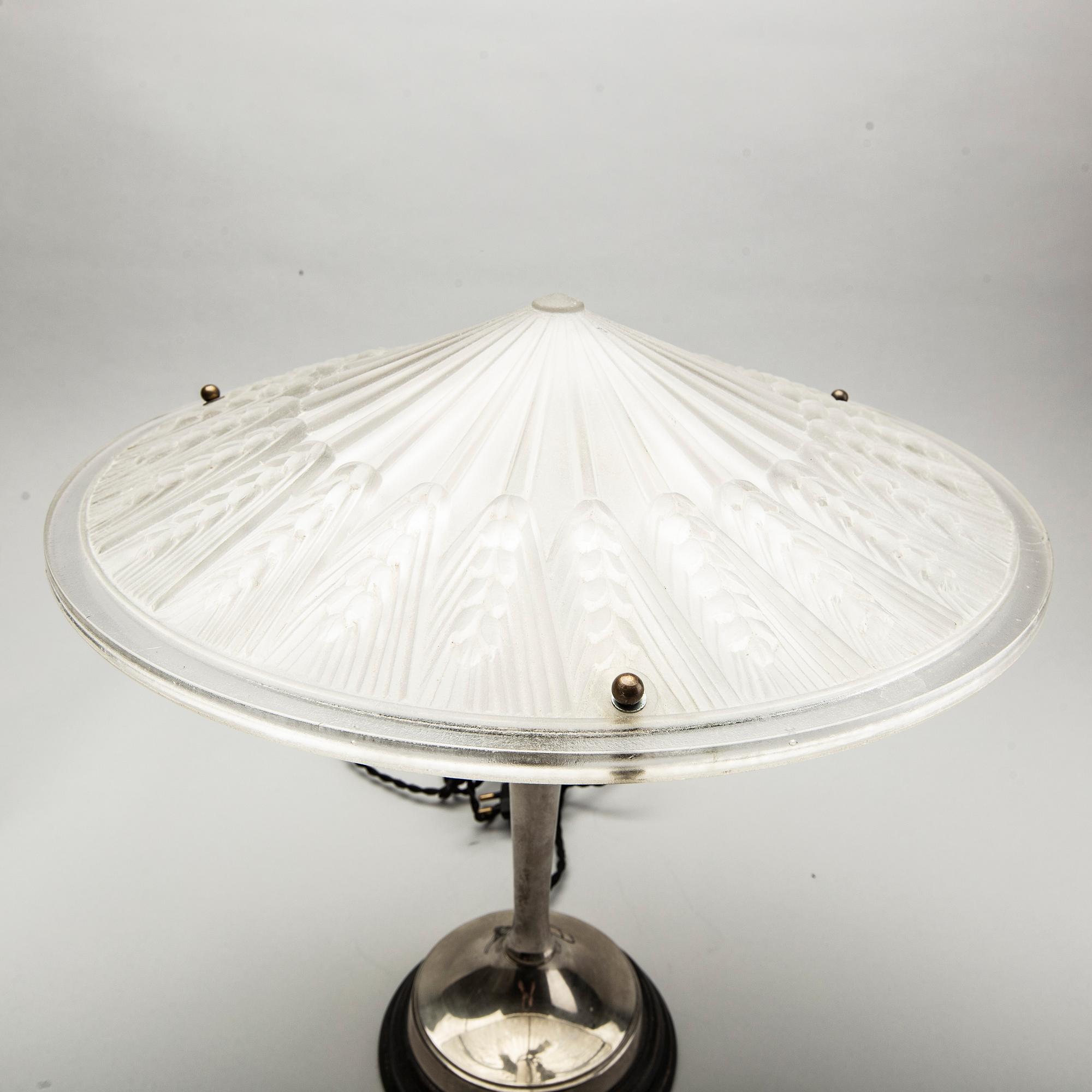 Bordslampa, Art Deco, 1930-tal.