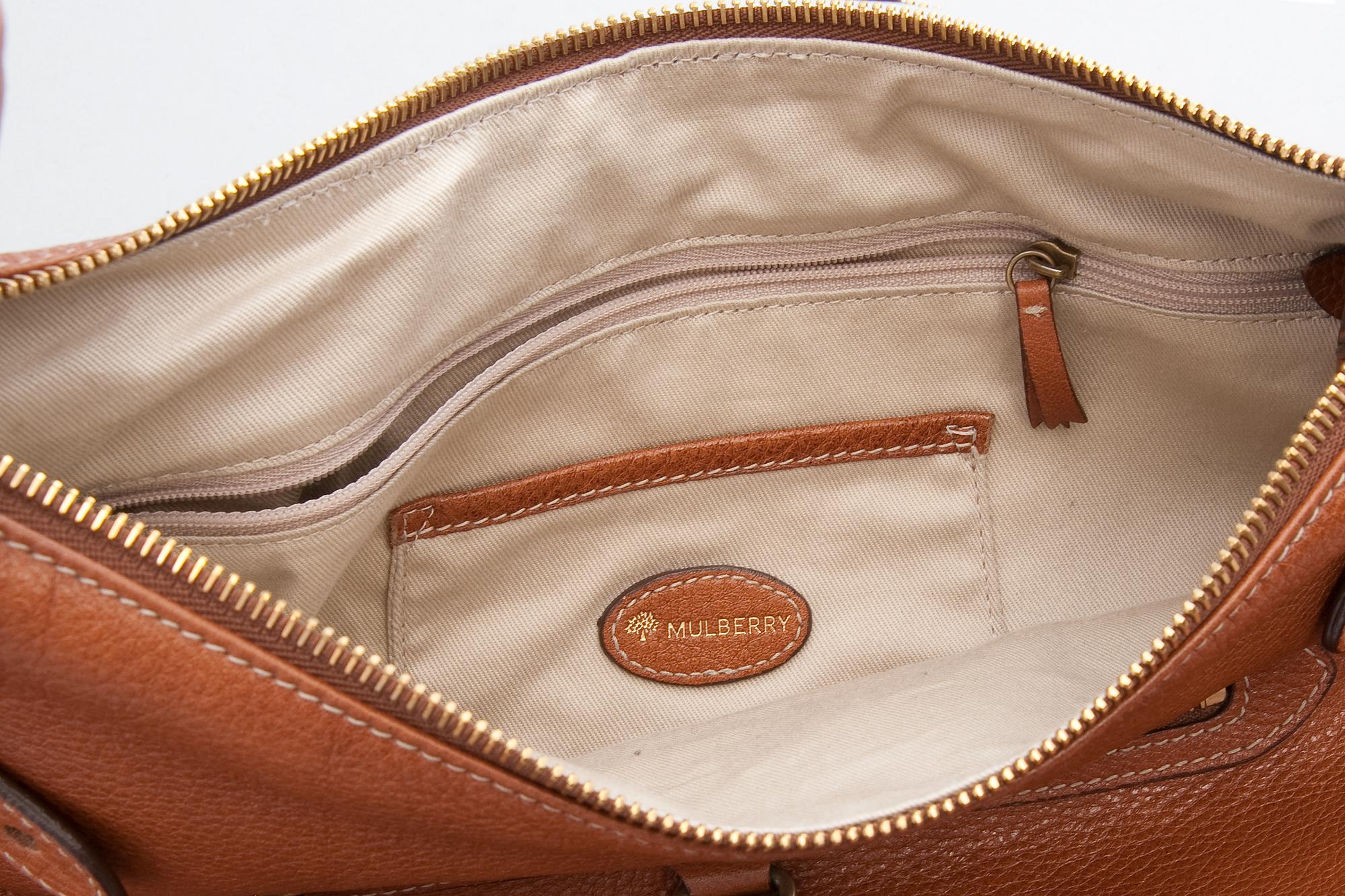 HANDVÄSKA, Mulberry.