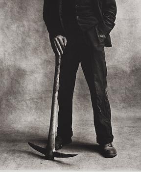 Irving Penn, "Navvy, London, 1950".