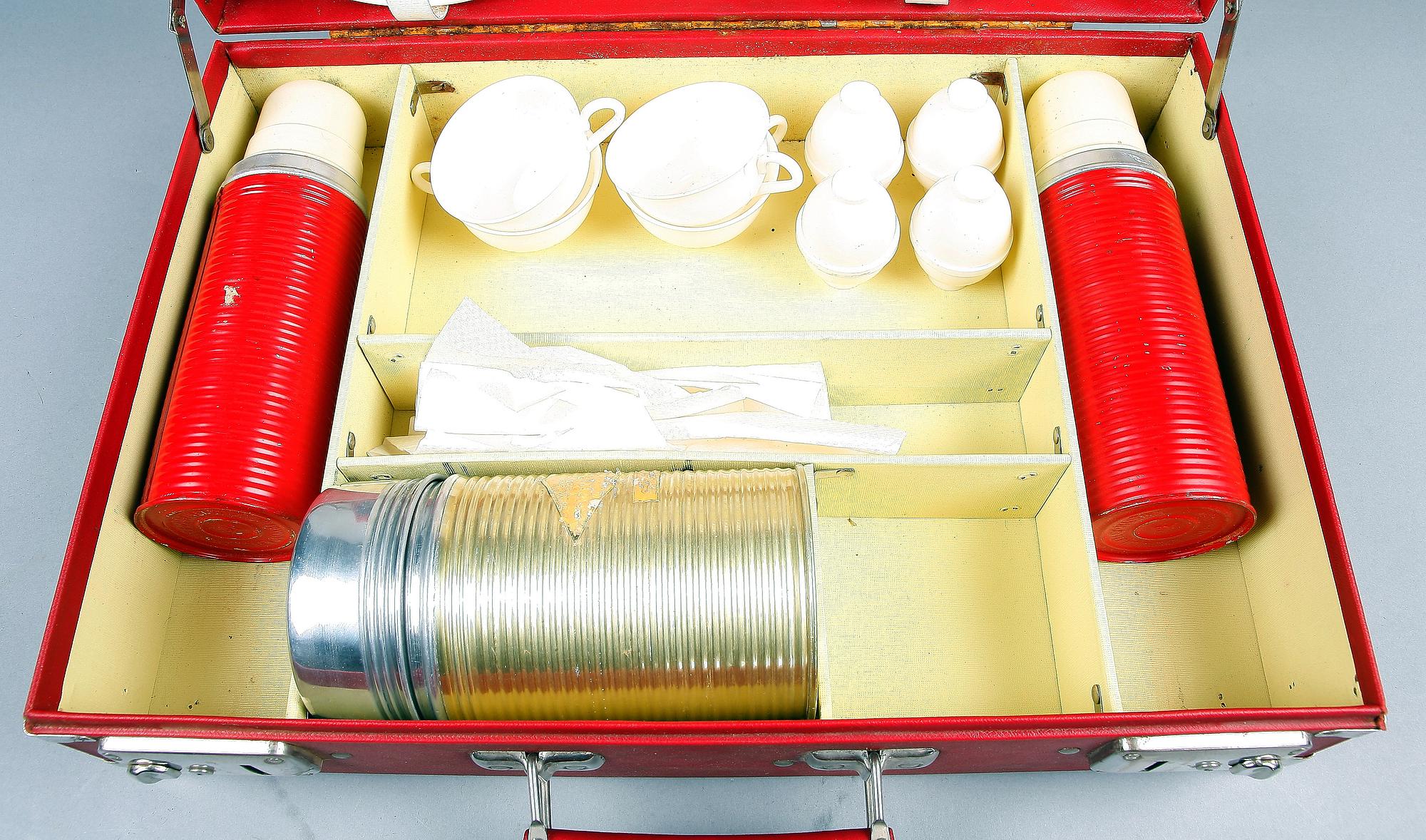 PICKNICKVÄSKA, 1950/60-tal.