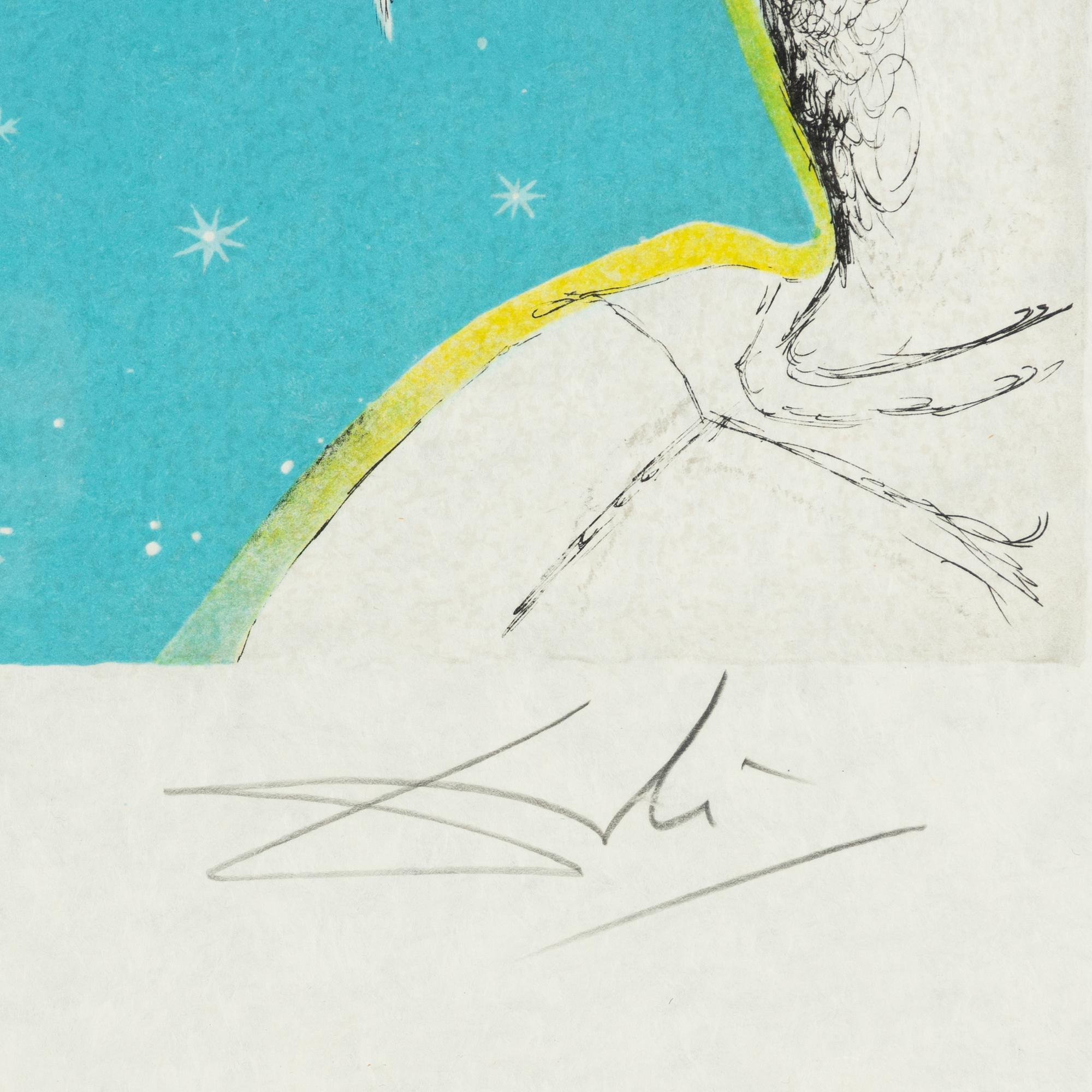 Salvador Dalí, "Merville and His Sons Reunited", from "Three Plays by the Marquis de Sade".