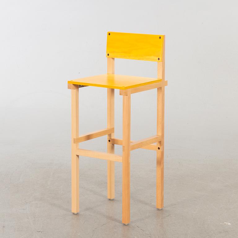 FREDRIK PAULSEN, "Röhsska"Designbaren,bar stool, Blå Station 2020, Bar stool 16/18.