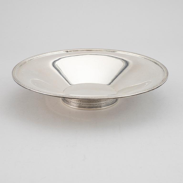 BORGILA, skålfat, sterlingsilver, Stockholm 1943.