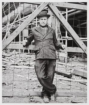 Ismo Hölttö, "City Center Construction Site, Helsinki 1966".
