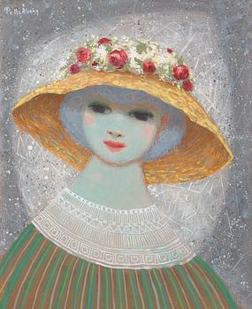 18. Pelle Åberg, Girl in hat.