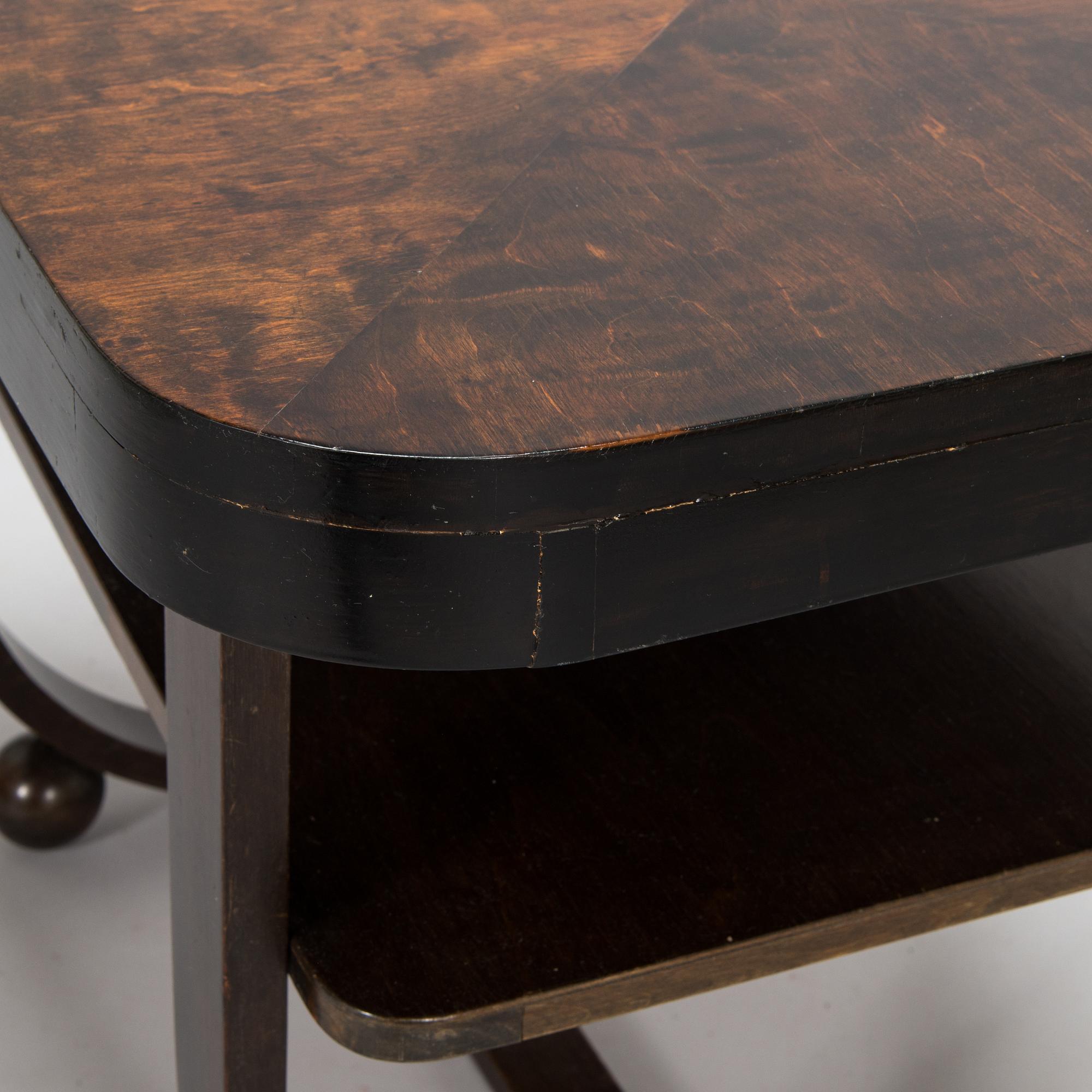 A 1930's 'Arvo' coffee table for Asko Finland.