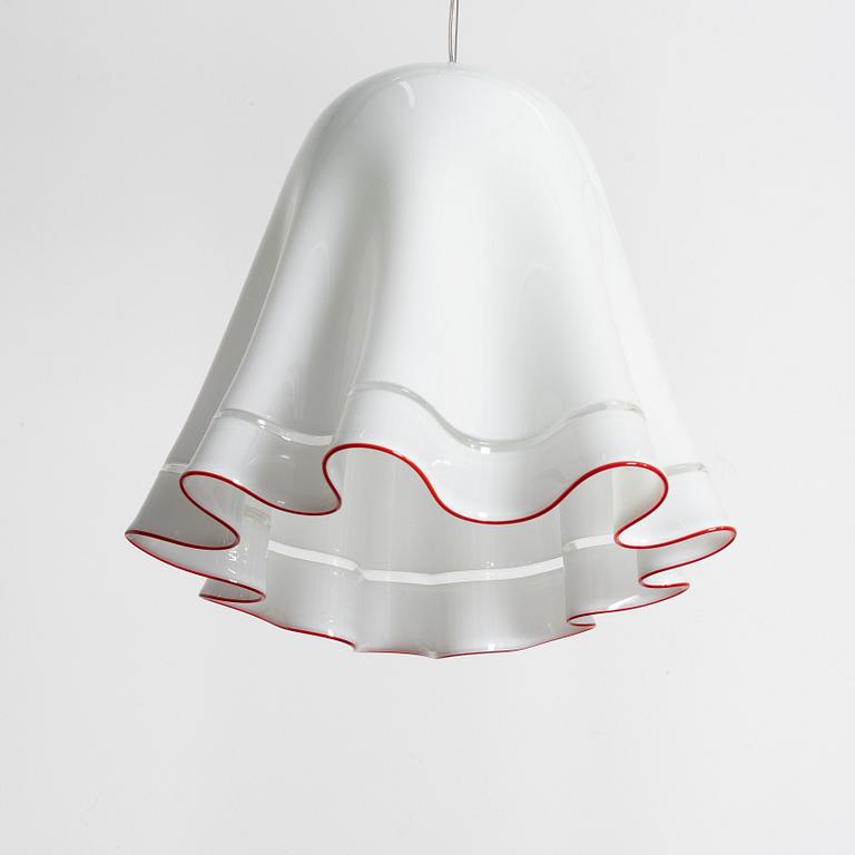 A ceiling lamp, probably Italy, second half of the 20th Century.