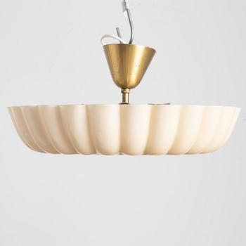 Harald Notini, a ceiling lamp, Arvid Böhlmarks Lampfabrik, Stockholm, 1940s.