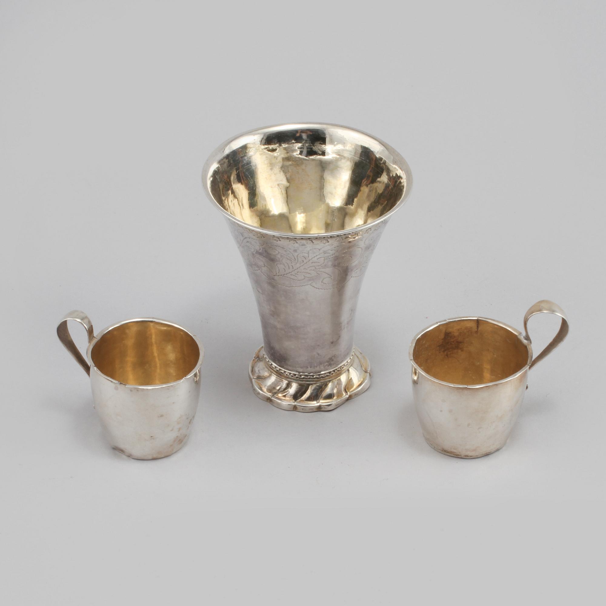 BÄGARE och KOPPAR, Anders Jonas Björkman, Stockholm och Nils Grubb, Hudiksvall, vikt 127 g.