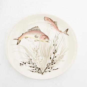 Fiskservis, 30 delar, flintgods, "Fish", Johnson Bros, England.