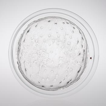 TIMO SARPANEVA, lasiveistos, Finlandia-sarjan kulho, signeerattu Timo Sarpaneva 3376. Iittala.
