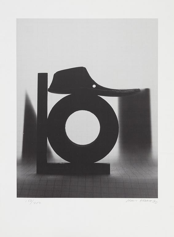 Hans Gedda, portfölj med 6 offsettryck, 1990, signerade 158/200.