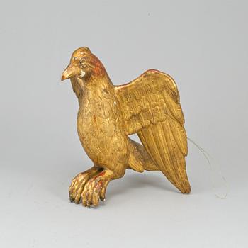 A  gilt wooden decoration, 19th/20th century.