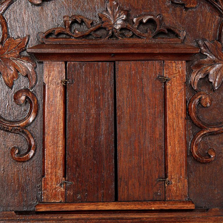 Väggpendyl, Schwarzwaldområdet, E. Wehrle & Co,1800-talets slut.
