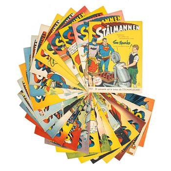 Comic books, 24, “Stålmannen”, 1951.