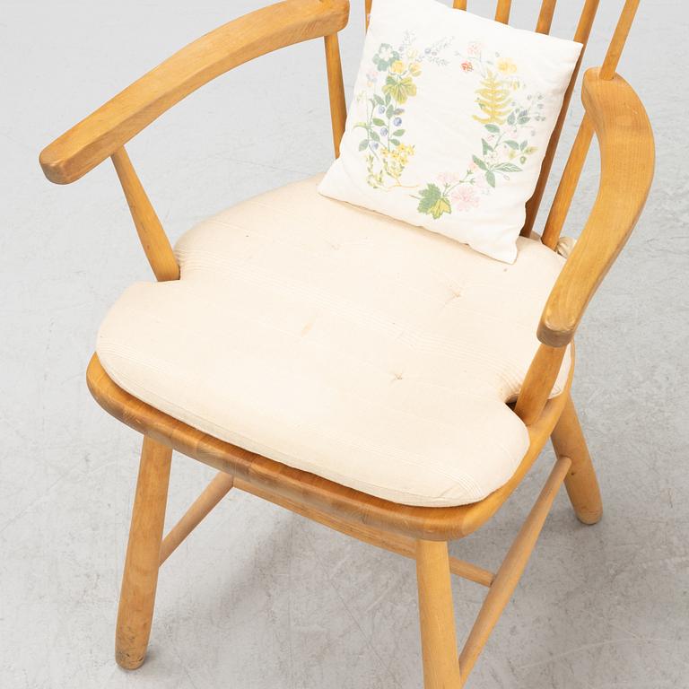 Carl Malmsten, karmstolar, ett par, "Lilla Åland", Stolab, 1990-tal.