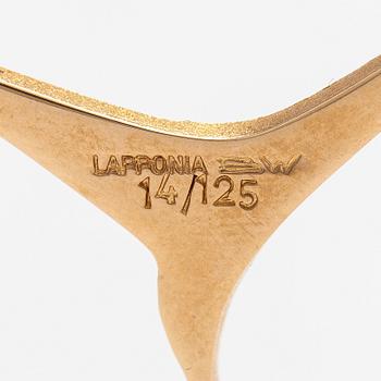 Björn Weckström, A 14K gold and platinum necklace "Corona Austrina". Lapponia 1986.