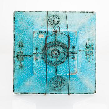 Rut Bryk, relief, stengods, signerad BRYK.