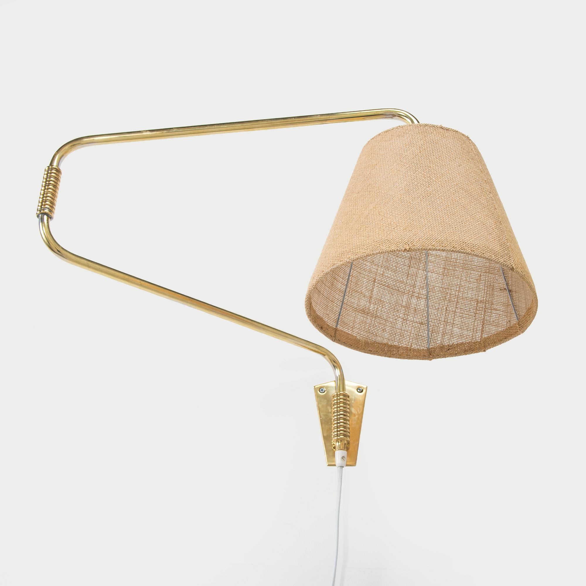 Vägglampa, 1900-talets mitt.