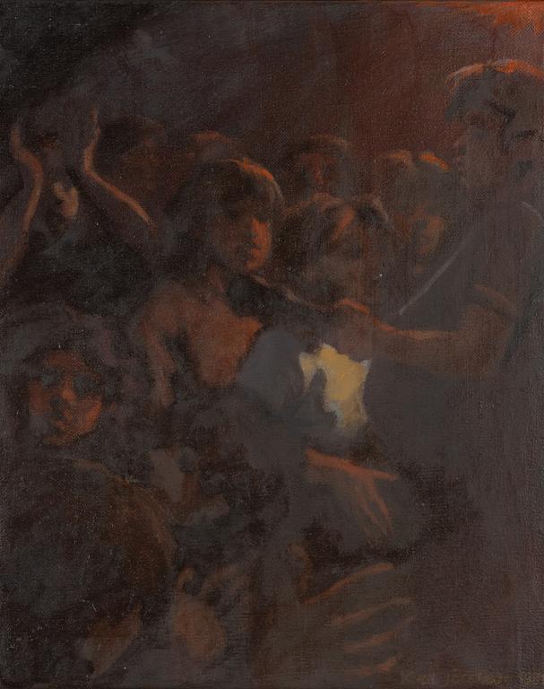 Kjell Jörstedt, oil on canvas, signed and dated 1981.