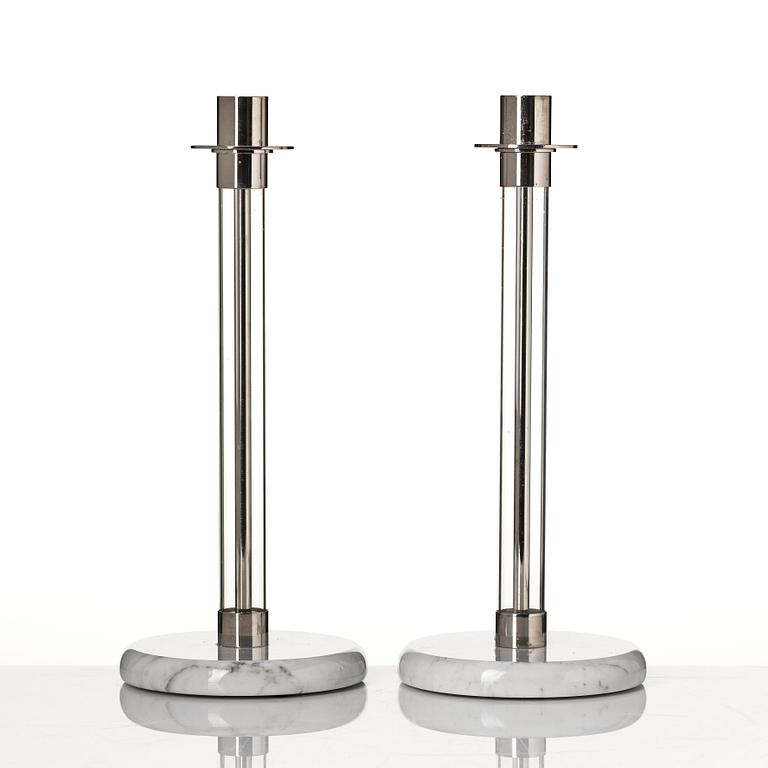 Tecnolumen, a pair of 'Bauhaus Sabbath' candlesticks, model SL30.
