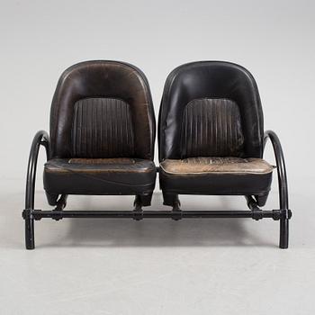 A 'Rover two-Seater' sofa by Ron Arad, One Off Ltd, London 1980s.